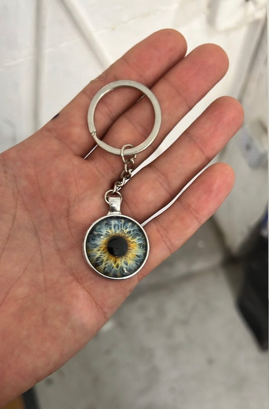 Custom eye keychain